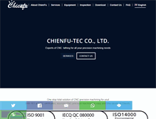 Tablet Screenshot of chienfu.com